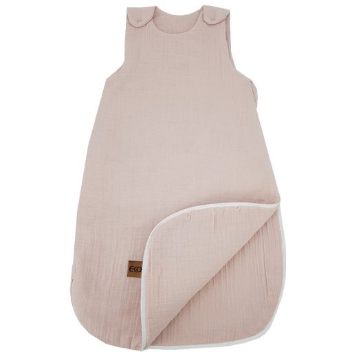 EKO Muszlin alvózsák Powder pink 50x75 cm 2,5 TOG