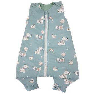   EKO Pamut multifunkcionális alvózsák Dogs Mint 50x75 cm, 3-12m 2,5 TOG