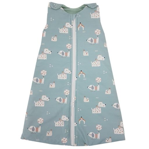 EKO Pamut multifunkcionális alvózsák Dogs Mint 50x75 cm, 3-12m 2,5 TOG