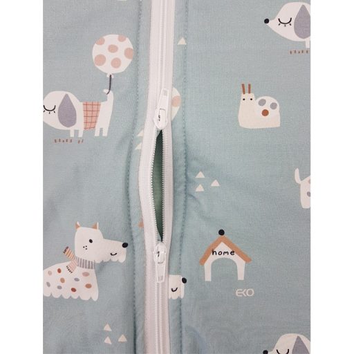 EKO Pamut multifunkcionális alvózsák Dogs Mint 50x75 cm, 3-12m 2,5 TOG