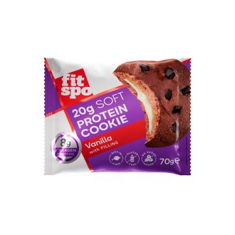 FITSPO Protein Collagen Cookie 70g Vanilla
