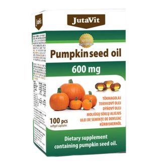 JutaVit Tökmagolaj 600mg 100 kapszula