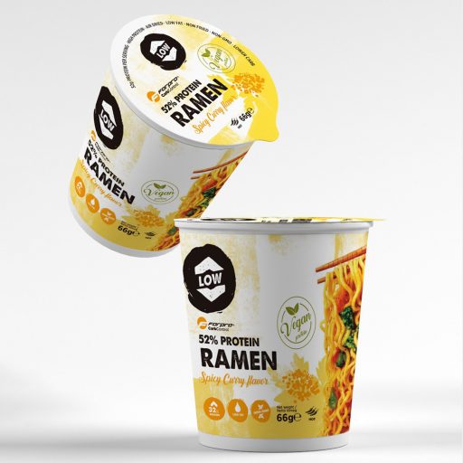 FORPRO 52% Protein RAMEN Spicy Curry 66 G