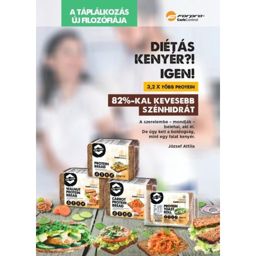 FORPRO Bread Carrot Protein  9x250g