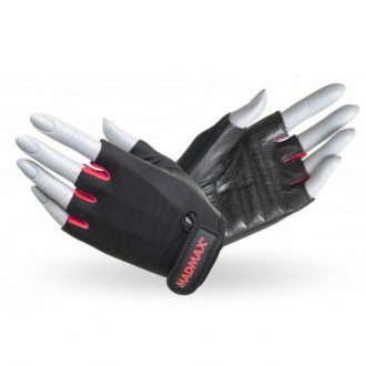 MADMAX Rainbow Fitness Kesztyű - Black/Pink S