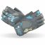 MADMAX Voodoo Blue Női Csuklószorítós Kesztyű L