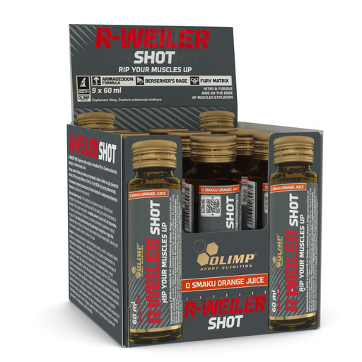 OLIMP SPORT R-Weiler Shot Ampulla 60ml (9) Orange