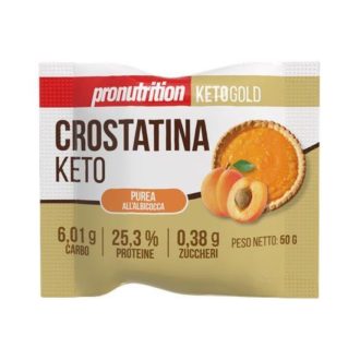 PRONUTRITION KETO PROTEIN LINZER SÁRGABARACKOS 50g