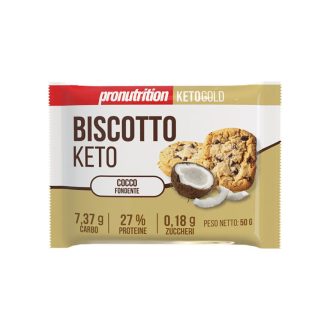 PRONUTRITION KETO PROTEIN KEKSZ KÓKUSZOS 50g