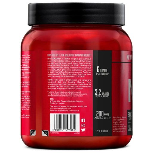 BSN NO-Xplode Legendary Pre-W.Out 390g Green Burst