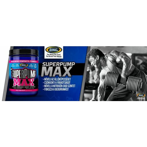 GASPARI SuperPump MAX 640g Fruit Punch Blast