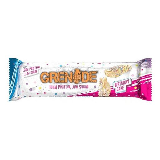 GRENADE High Protein Bar Birthday Cake 60g (12)