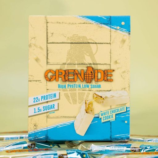 GRENADE High Protein Bar White Chocolate Cookie 60g (12)