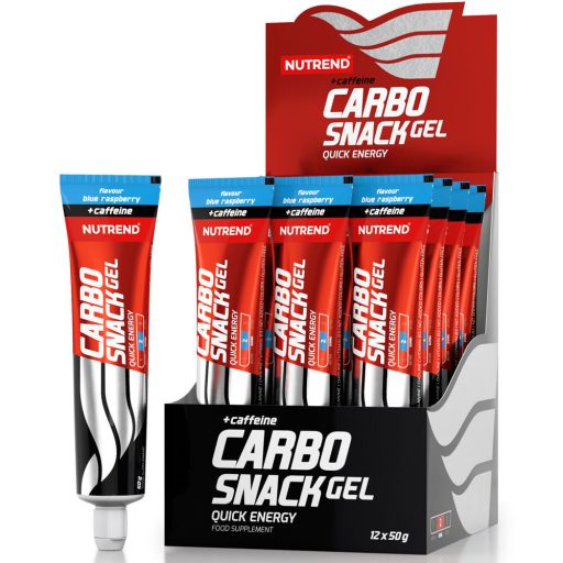 NUTREND Carbosnack with Caffeine Tubus 50g (12) Blue Raspberry