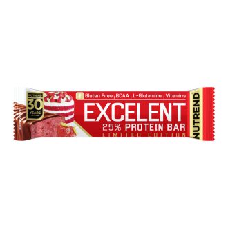 NUTREND Excelent p. bar 85g (18) Strawberry Cake
