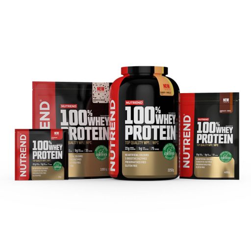 NUTREND 100% Whey Protein 2250g Chocolate+Cocoa