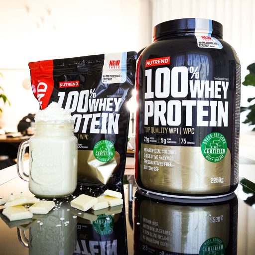 NUTREND 100% Whey Protein 2250g Chocolate+Coconut