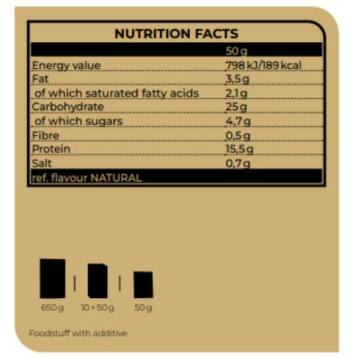 NUTREND Protein Pancake, 650g, Natural