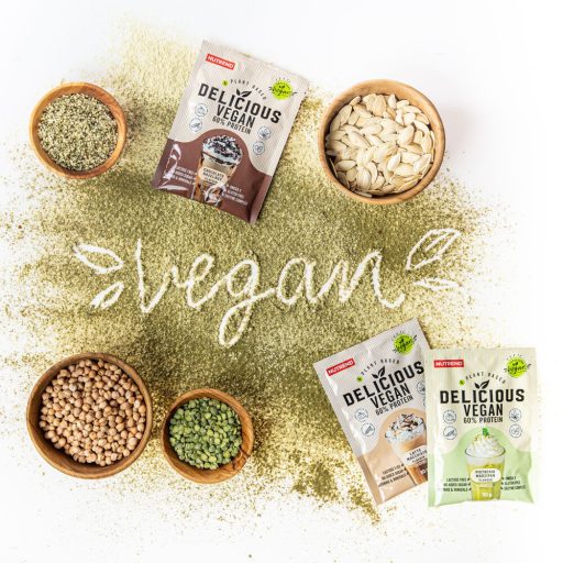 NUTREND Delicious Vegan Protein 5x30g Latte Macchiato