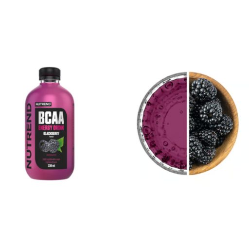 NUTREND BCAA Energy Drink 330ml Blackberry (8)