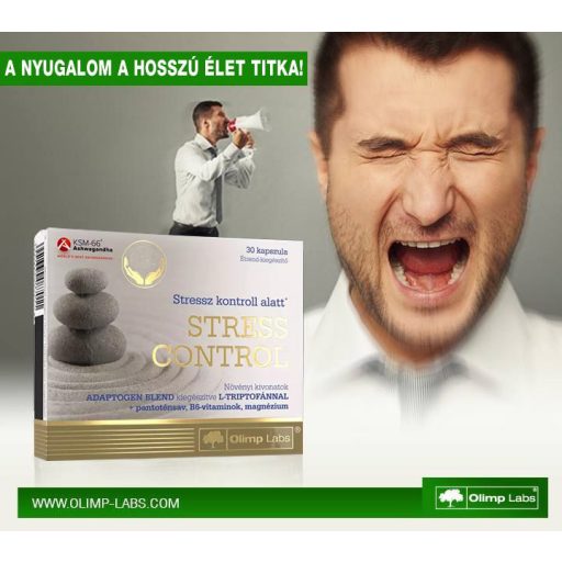 OLIMP LABS Stress Control-stresszcsökkentő- 30 kapszula