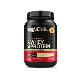   Optimum Nutrition Gold Standard 100% Whey Protein 780g - Vanilla Ice Cream