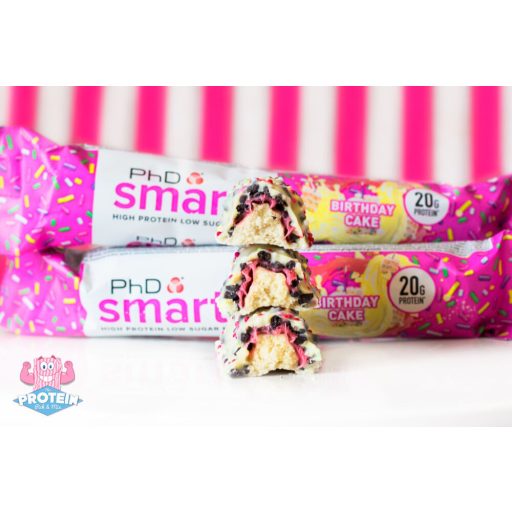 PHD Smart Bar 64g Birthday Cake (12)
