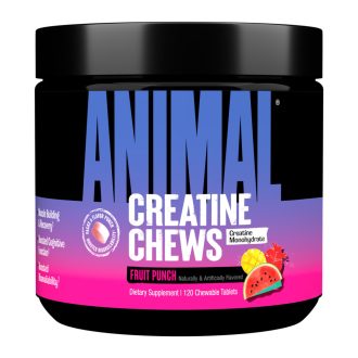   UNIVERSAL Animal Creatine Chews 120 db (rágótabletta) - Fruit Punch