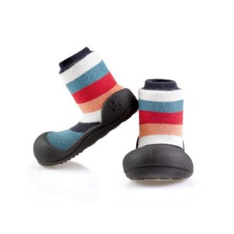 ATTIPAS Botičky RainBow SR01 Black S méret 19, 96-108 mm