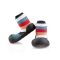 ATTIPAS Botičky RainBow SR01 Black S méret 19, 96-108 mm