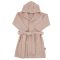 EKO Köntös pamutból kapucnival és fülekkel Powder pink méret L 80-86