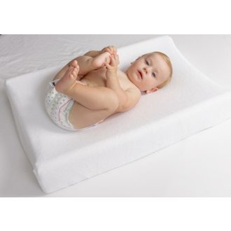 BABYMATEX Fehér pelenkázó alátét huzat