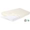 BABYMATEX Gumis vízálló lepedő Bamboo világos bézs 60x120 cm