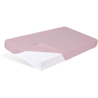   BABYMATEX Vízhatlan lepedő gumírozott Bamboo ócska rózsaszín 60x120 cm