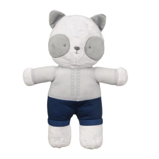 BABYMATEX Panda Grey játékos takaró 75 x 100 cm