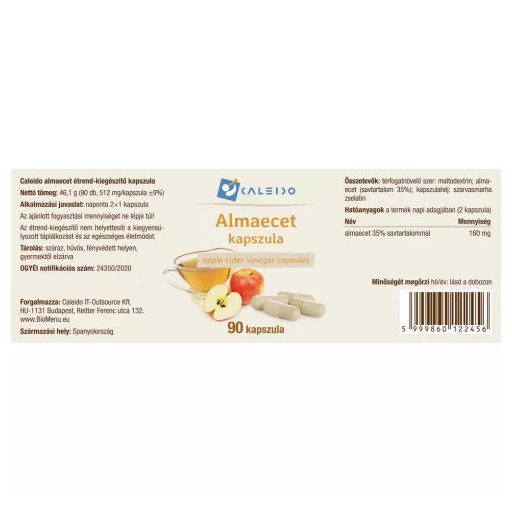 Caleido almaecet kapszula 90 db