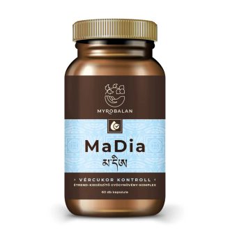  Myrobalan MADIA vércukor kontroll gyógynövény-komplex 60 db