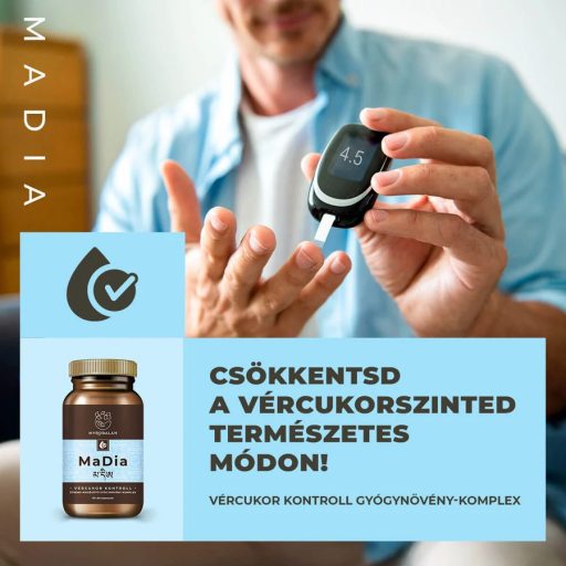 Myrobalan MADIA vércukor kontroll gyógynövény-komplex 60 db