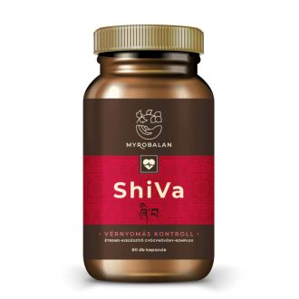   Myrobalan SHIVA vérnyomáscsökkentő gyógynövény-komplex 60 db vegán kapszula