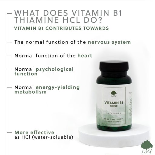 G&G B1-vitamin 100mg 90 kapszula
