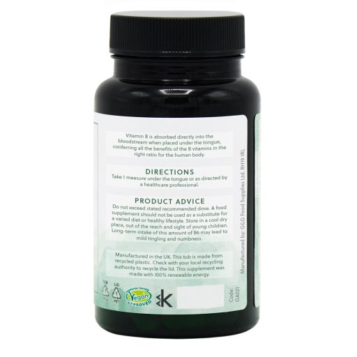 G&G B-vitamin komplex nyelv alatt felszívódó por 50g