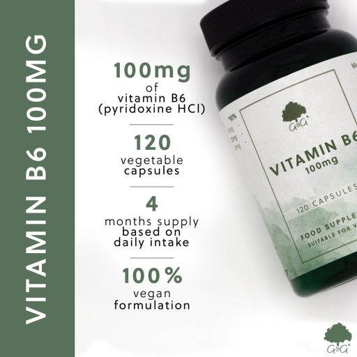 G&G B6-vitamin 100mg 120 kapszula