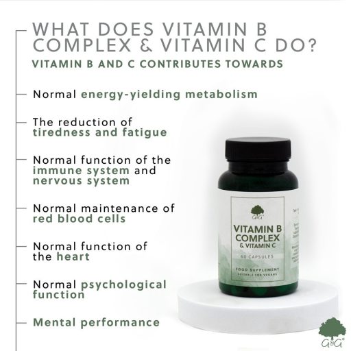 G&G B-komplex és C-vitamin 60 kapszula