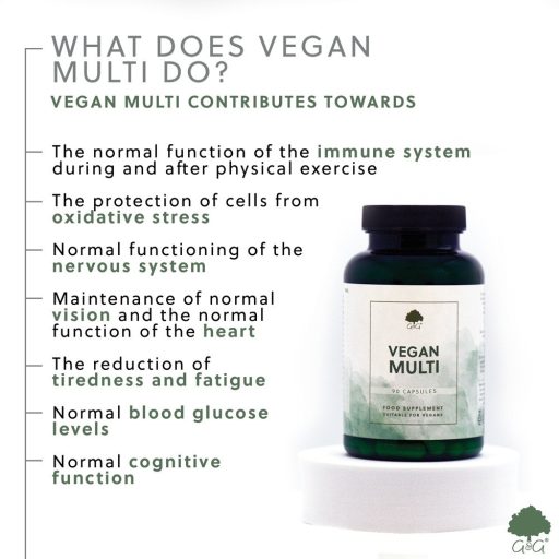 G&G Vegan Multi multivitamin 90 kapszula