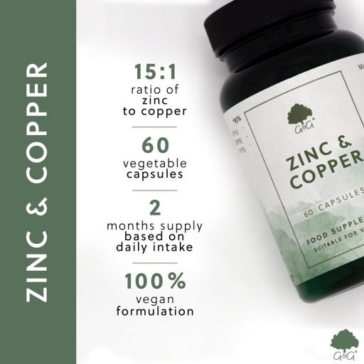 G&G Cink és Réz 60 kapszula
