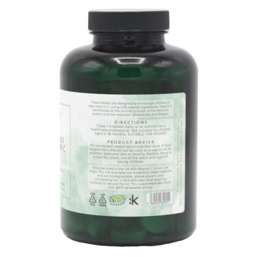 G&G C-vitamin rágótabletta málna-meggy ízű 300mg 100 tabletta
