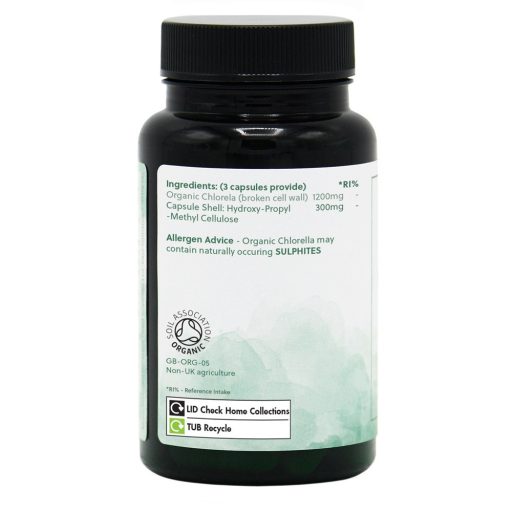 G&G Chlorella alga (törött sejtfalú és organikus) 60 kapszula