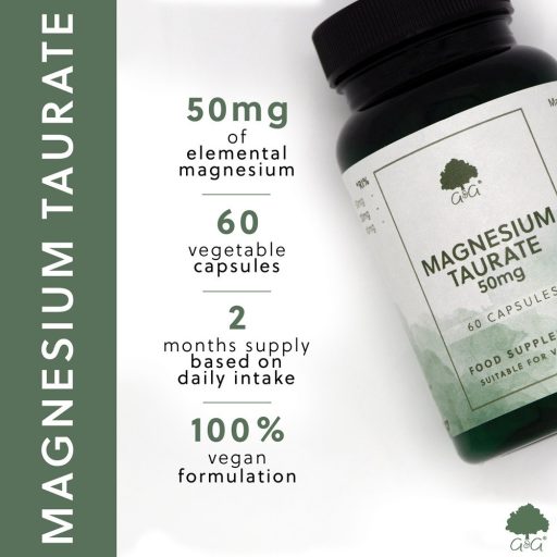G&G Magnézium taurát 50mg 60 kapszula