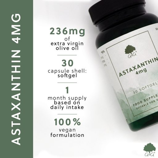 G&G Astaxanthin 4mg 30 növényi lágykapszula