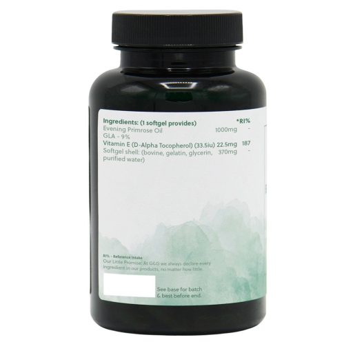 G&G Ligetszépeolaj 1000mg- F-vitamin 60 kapszula